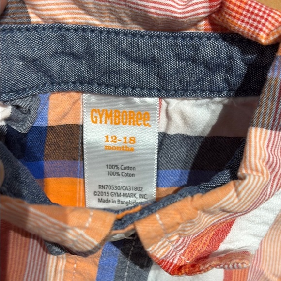 Gymboree Plaid Button-Up Shirt - Picture 2 of 3